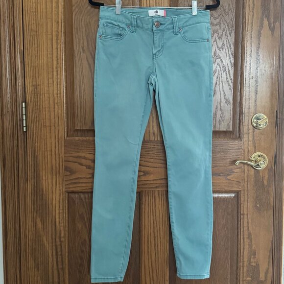 CAbi Tidal Blue Skinny Stretch Denim Jeans - Size 4 - Style #5169 - Picture 1 of 10